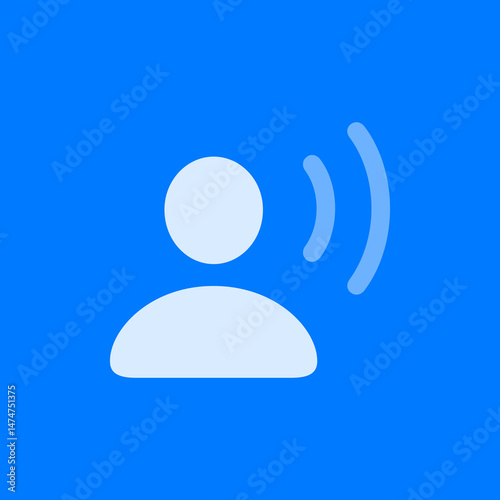 User Notification Fill Icon