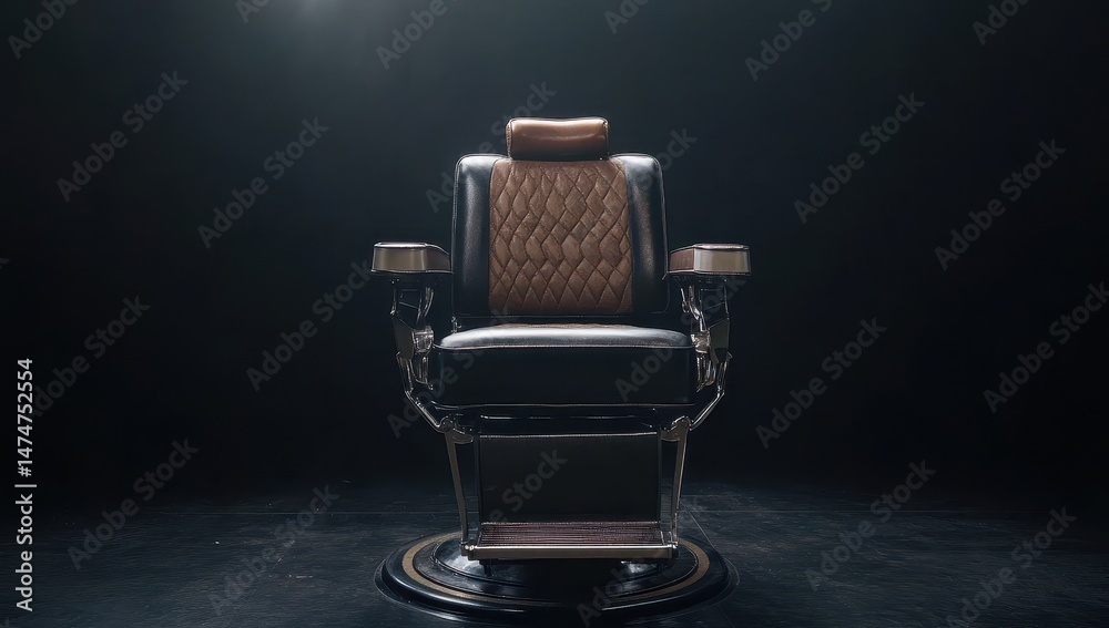 Fototapeta premium Classic Barber Chair (2)