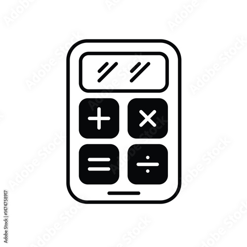 Calculator Vector icon