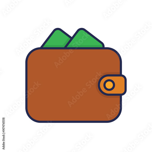 Wallet Vector icon