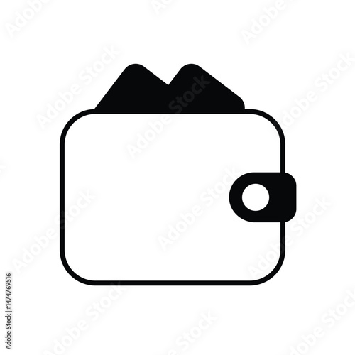 Wallet Vector icon