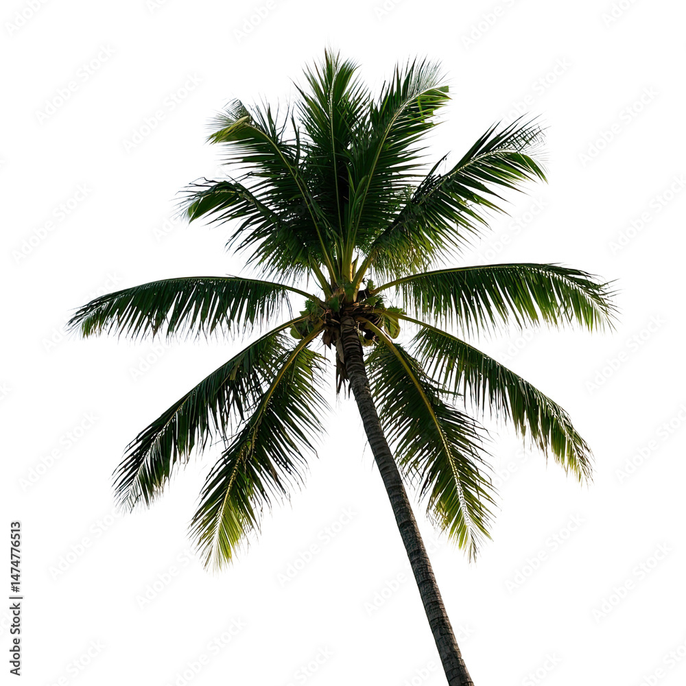 Fototapeta premium Coconut Trees, Generative AI
