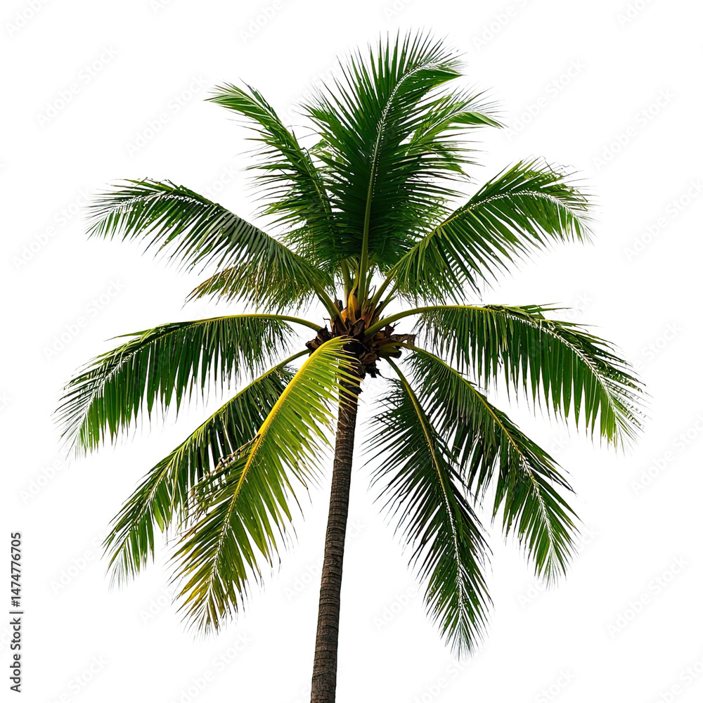 Obraz premium Coconut Trees, Generative AI
