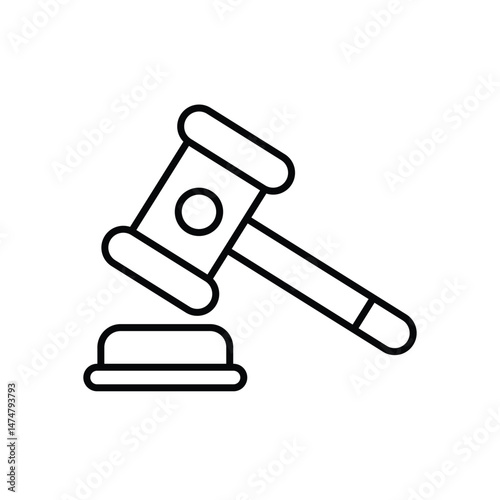 Auction Vector icon