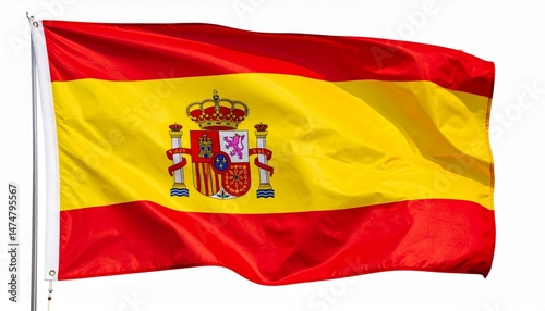 waving flag of country