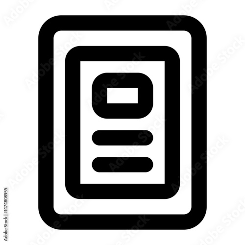 digital news icon for illustration