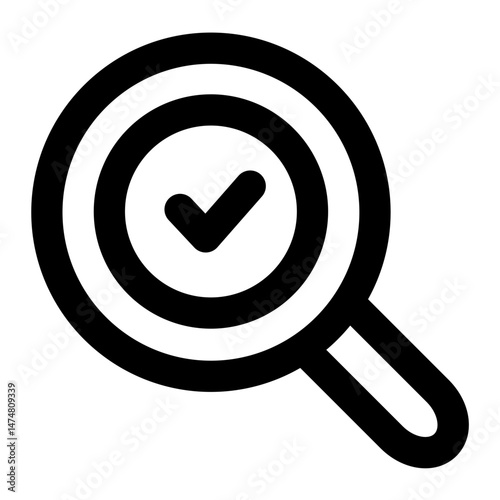 fact checking icon for illustration