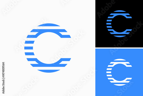Letter C Vector Logo Premium 