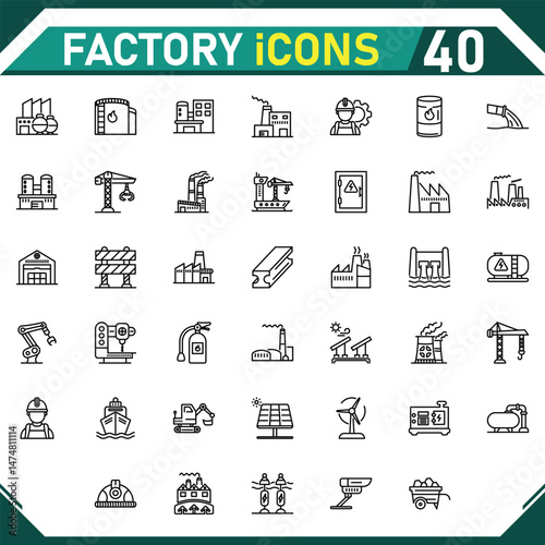 Factory Icons