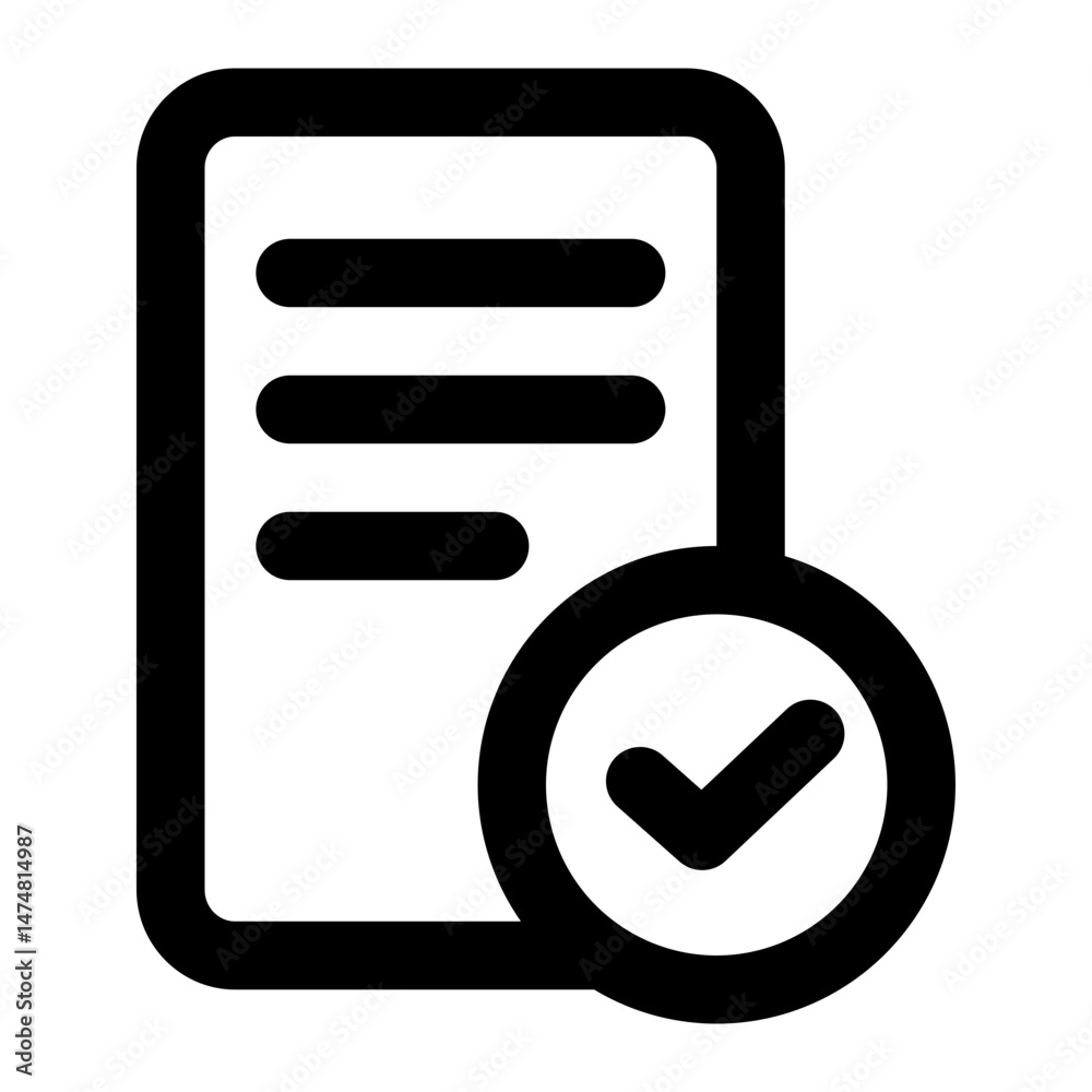 validated file icon for illustration validated file icon for illustration
