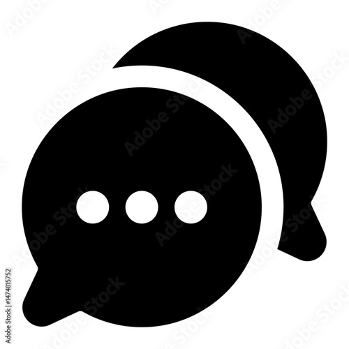 chat icon for illustration