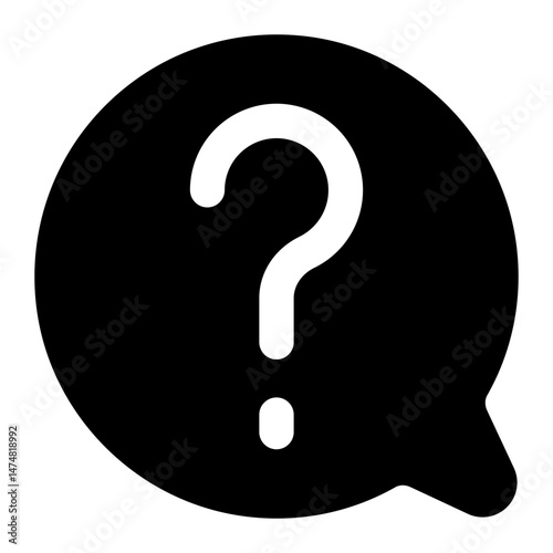 question icon for illustration