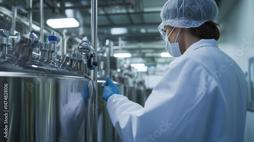 The industrial production of penicillin involves carefully controlled environmental conditions