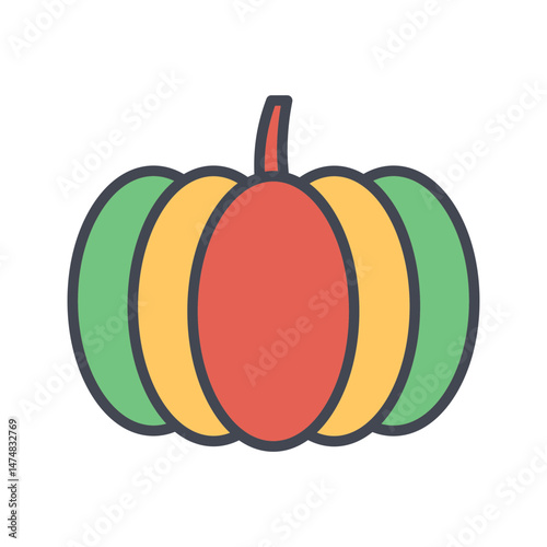 Pumpkin Vector Icon