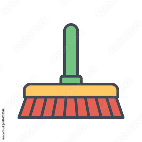 Mop Vector Icon