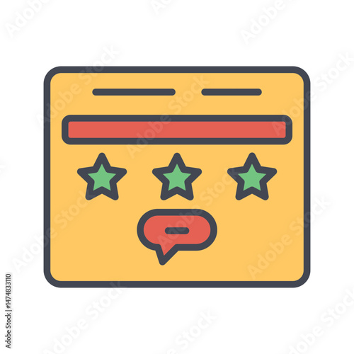 Testimonials Vector Icon