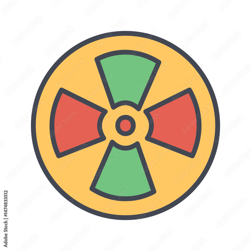 War Zone Vector Icon War Zone Vector Icon