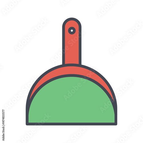 Dustpan Vector Icon