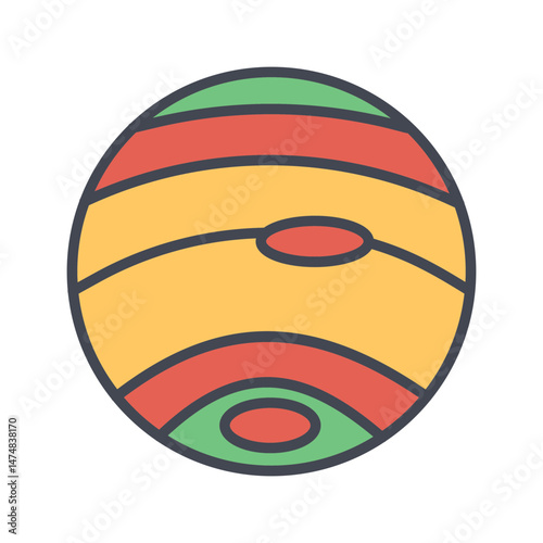 Neptune Vector Icon
