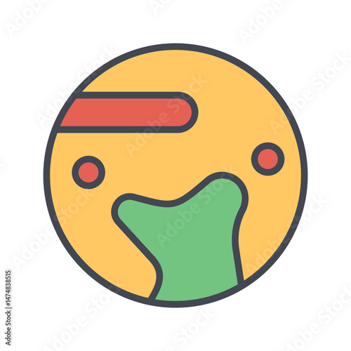 Pluto Vector Icon