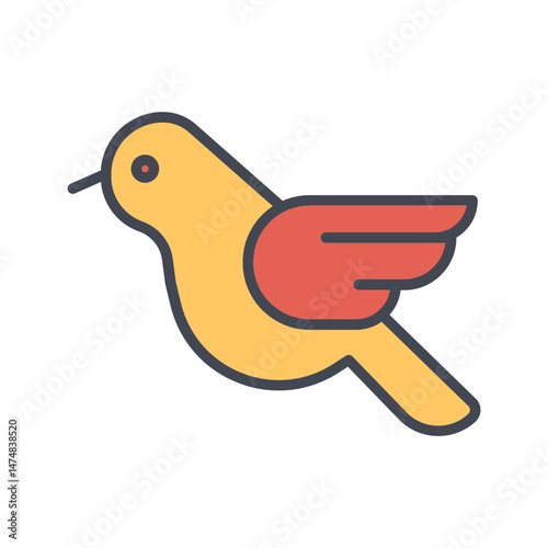 Robin Vector Icon
