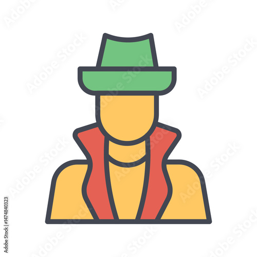 Criminal Vector Icon