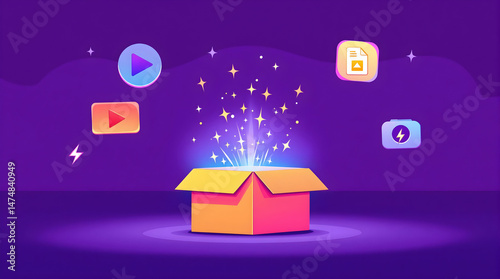 colorful gift box