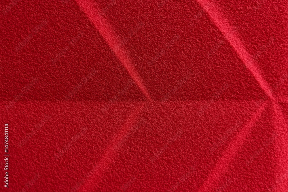 Fototapeta premium Candy Red Felt Texture, a flat texture background in ultra-high resolution, stock photo.