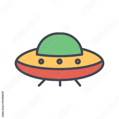 UFO Vector Icon