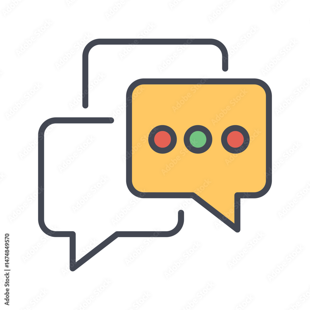 Testimonial Page Vector Icon Testimonial Page Vector Icon