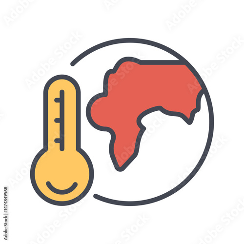 Climate Change Vector Icon