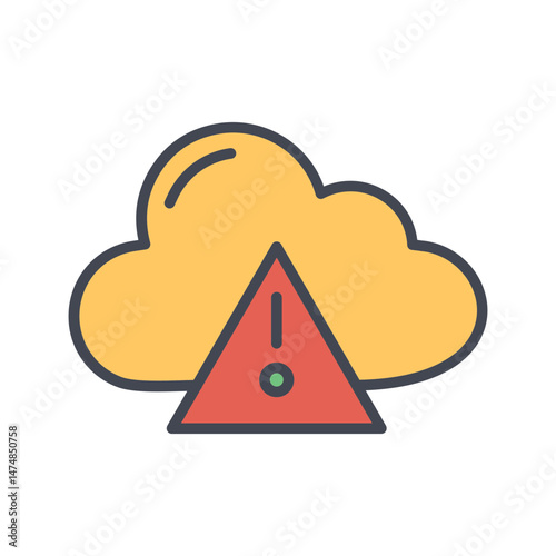 Weather Alert Vector Icon