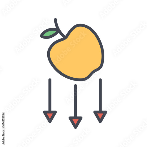 Gravity Vector Icon