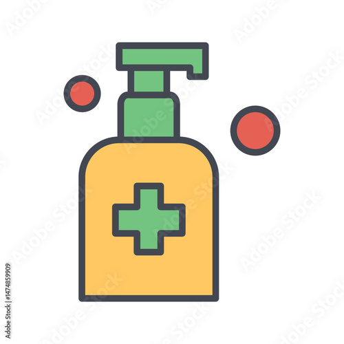 Sanitization Vector Icon
