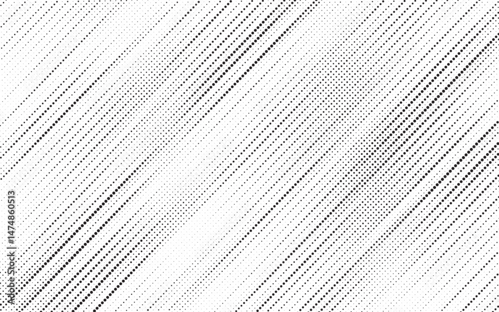 Halftone background vector, abstract backdrop design with two tone pattern and copy space for edit your content