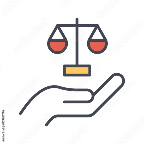 Legal Advice Vector Icon