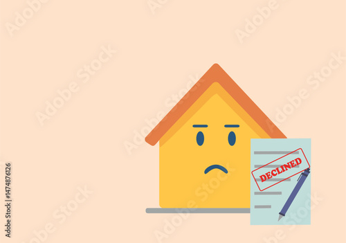 House loan declined
