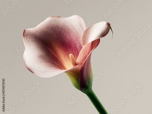 pink lily flower