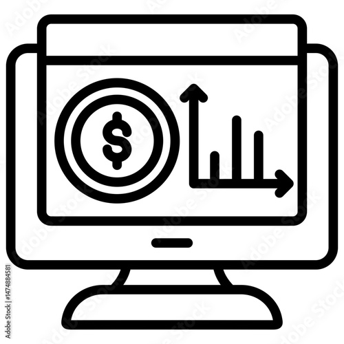 Financial Dashboard Icon