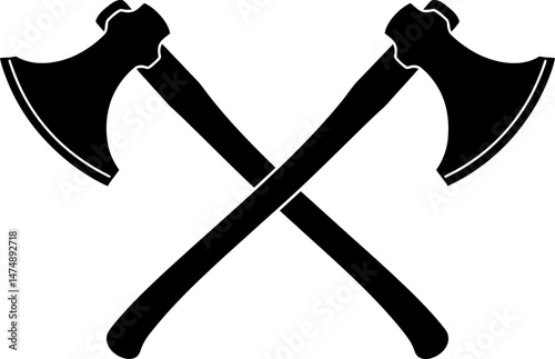Crossed Axes A Powerful Symbol of Strength and History