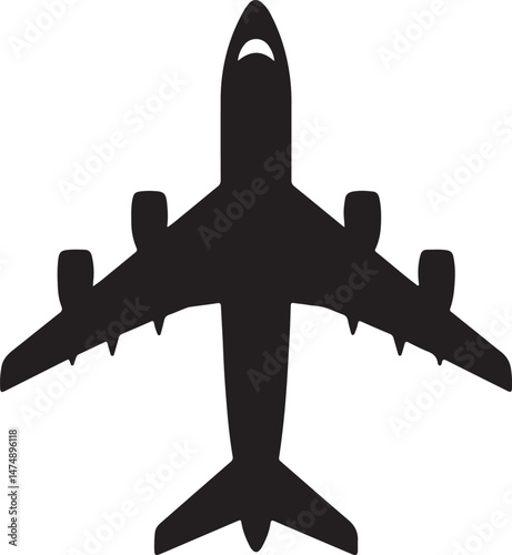 plane silhouette