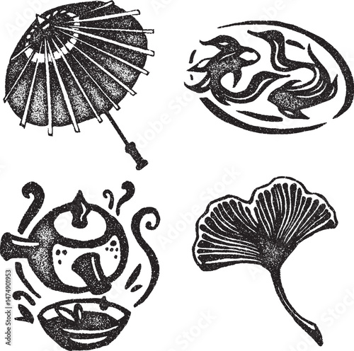 japanese ornament vector design