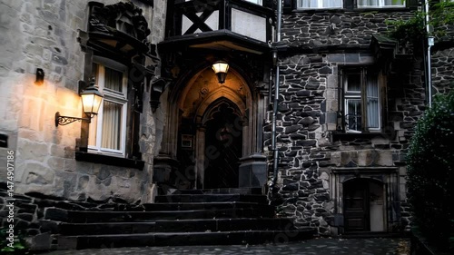 On a spring trip to Europe, one can visit German sightseeing spots and take in the scenic views of Erfurt city's old historic houses, which feature traditional half-timbered facades that