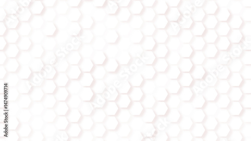 Honeycomb pattern with hexagon mesh. Texture bee comb grid. Mosaic wall. Business presentation. Polygon cell banner. Computer data.