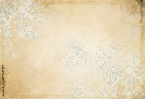 Abstract grunge faded condition paper texture.