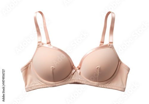 Wallpaper Mural Beige Lace Trim T-Shirt Bra Torontodigital.ca