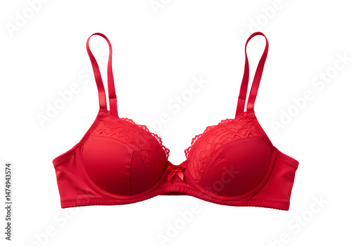 Red Lace Bra: Sexy Lingerie