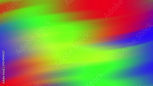 Pink, blue, yellow, green background harmoniously blend in a vibrant gradient suitable for designs, digital marketing materials, and social media posts