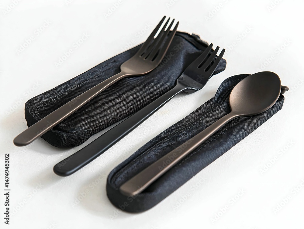 Obraz premium Reusable Cutlery Set