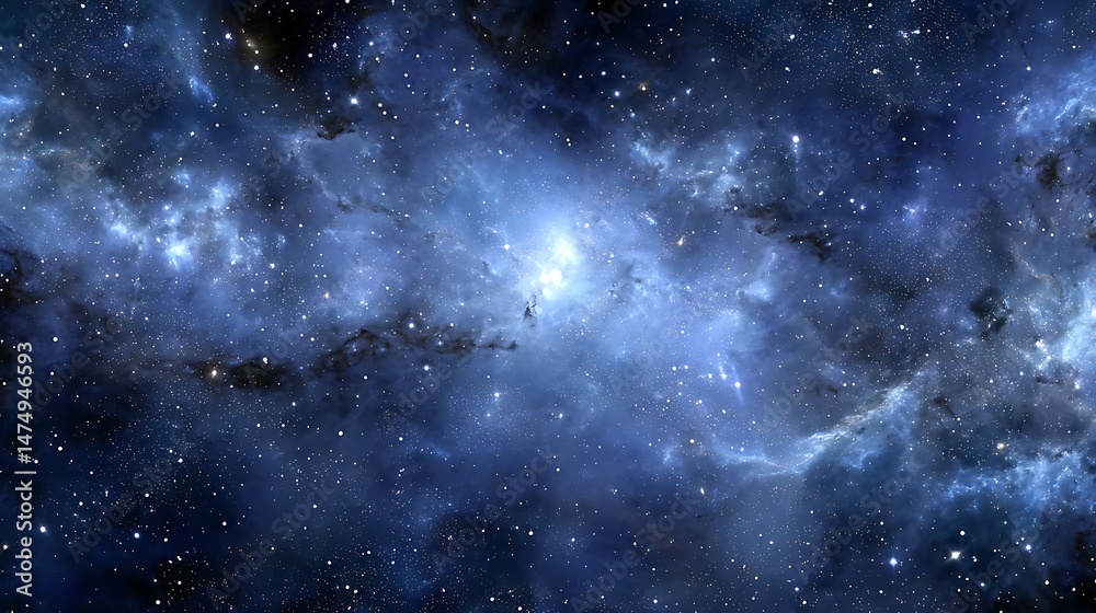 Obraz premium Deep space nebula